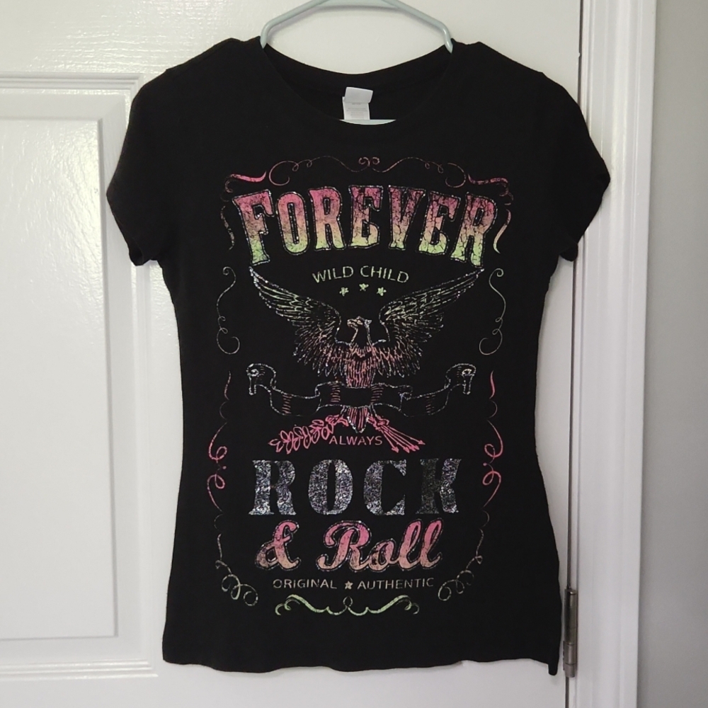 Black Graphic T-Shirt